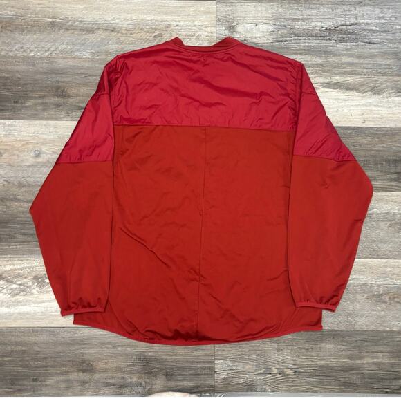 Nike Dri Fit Iowa State Cyclones ISU Red 2XL Mini Swoosh NCAA Windbreaker Jacket - Picture 3 of 10